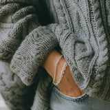 Maxi Bracelet Gaston Argent Bracelets Monsieur Simone