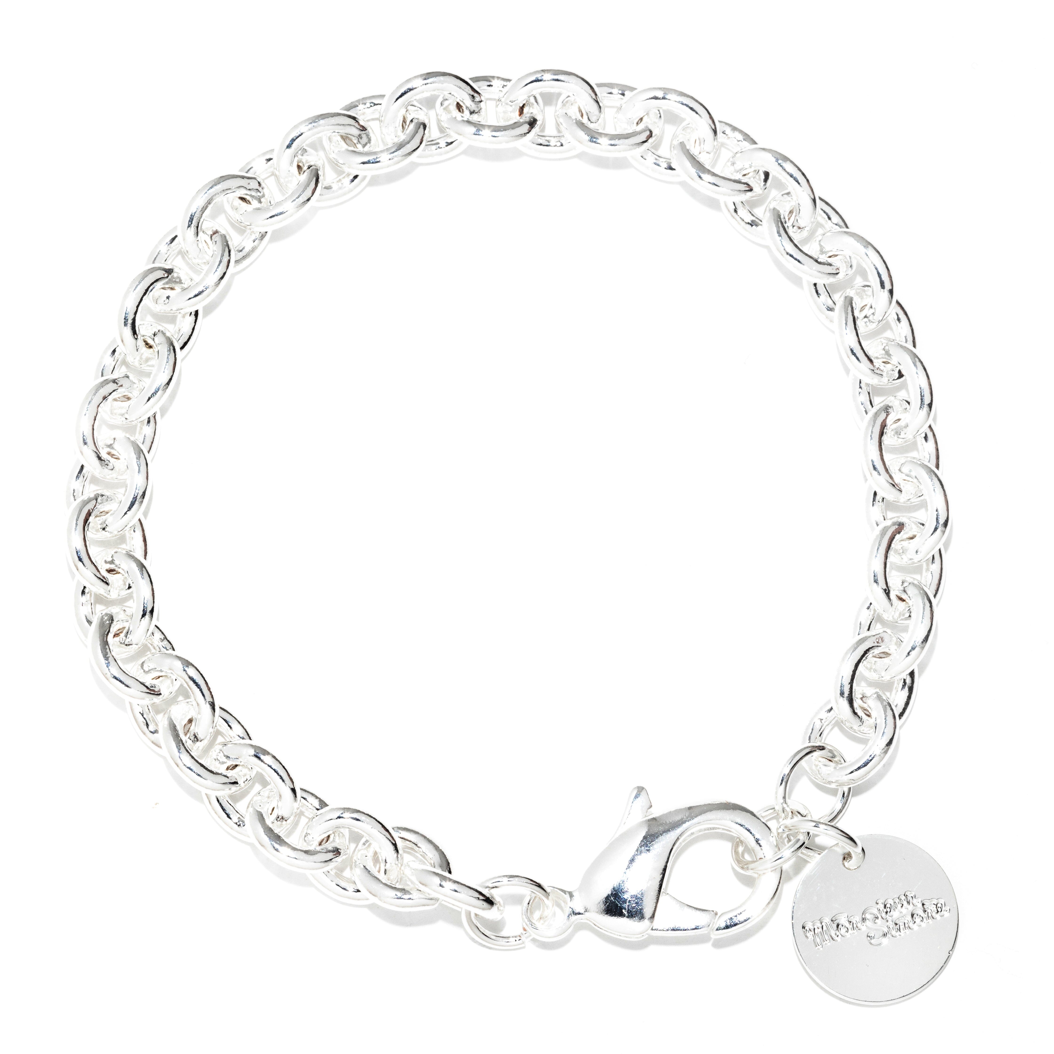 Maxi Bracelet Gaston Argent Bracelets Monsieur Simone