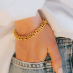 Maxi Bracelet Gaston Or Bracelets Monsieur Simone