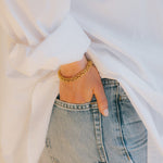 Maxi Bracelet Gaston Or Bracelets Monsieur Simone