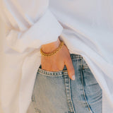Maxi Bracelet Gaston Or Bracelets Monsieur Simone