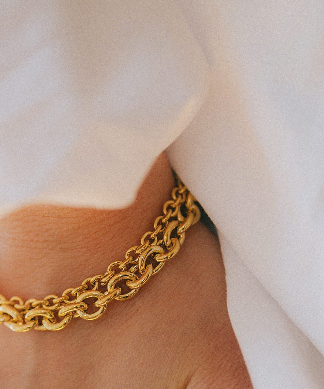 Maxi Bracelet Gaston Or Bracelets Monsieur Simone