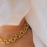 Maxi Bracelet Gaston Or Bracelets Monsieur Simone