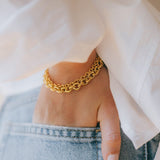 Maxi Bracelet Gaston Or Bracelets Monsieur Simone
