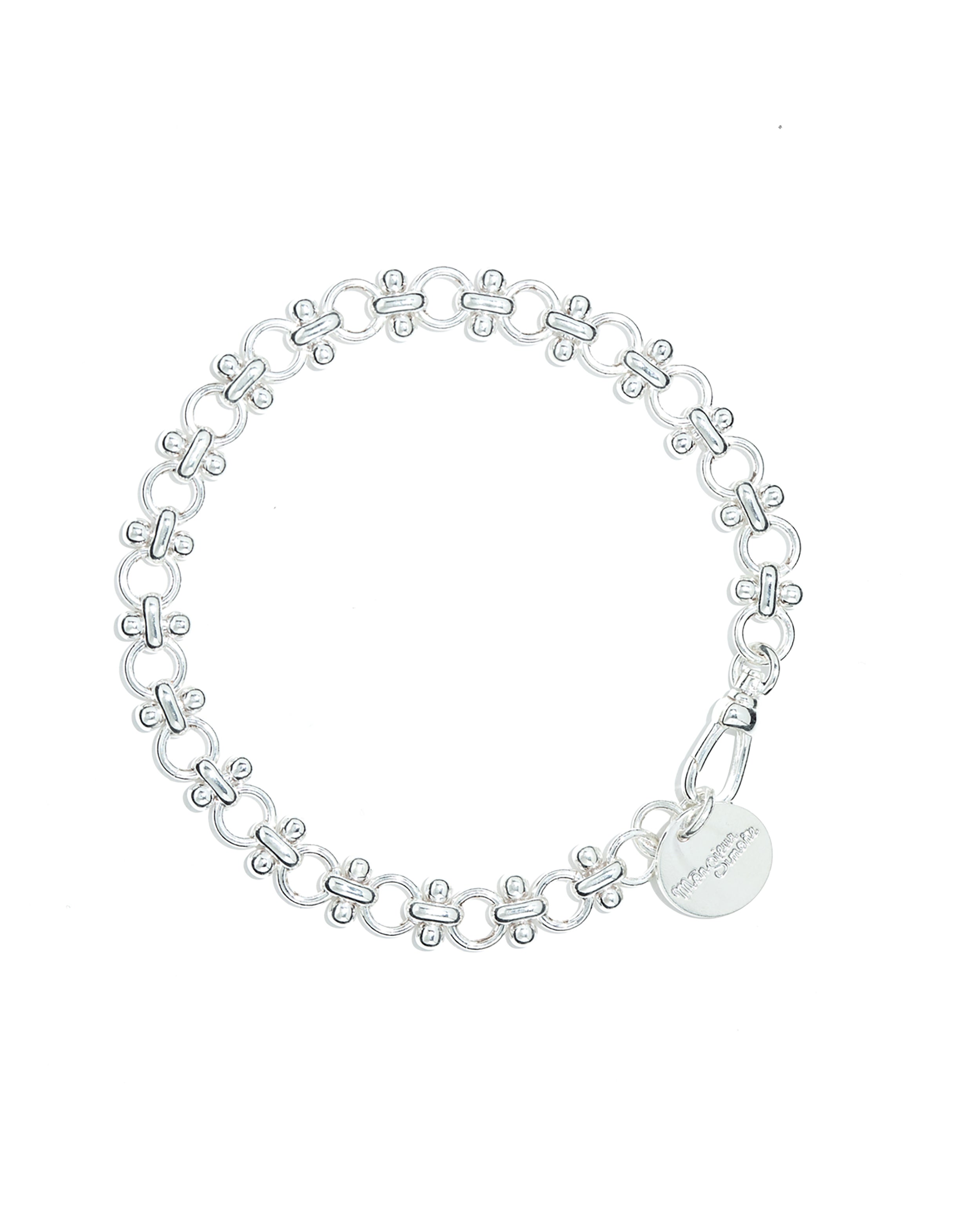 Maxi bracelet Hébé Argent Bracelets Monsieur Simone