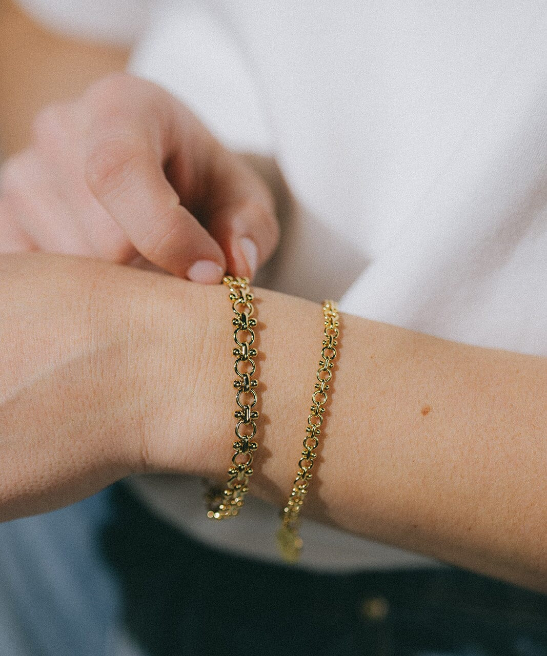 Maxi Bracelet Hébé Or Bracelets Monsieur Simone