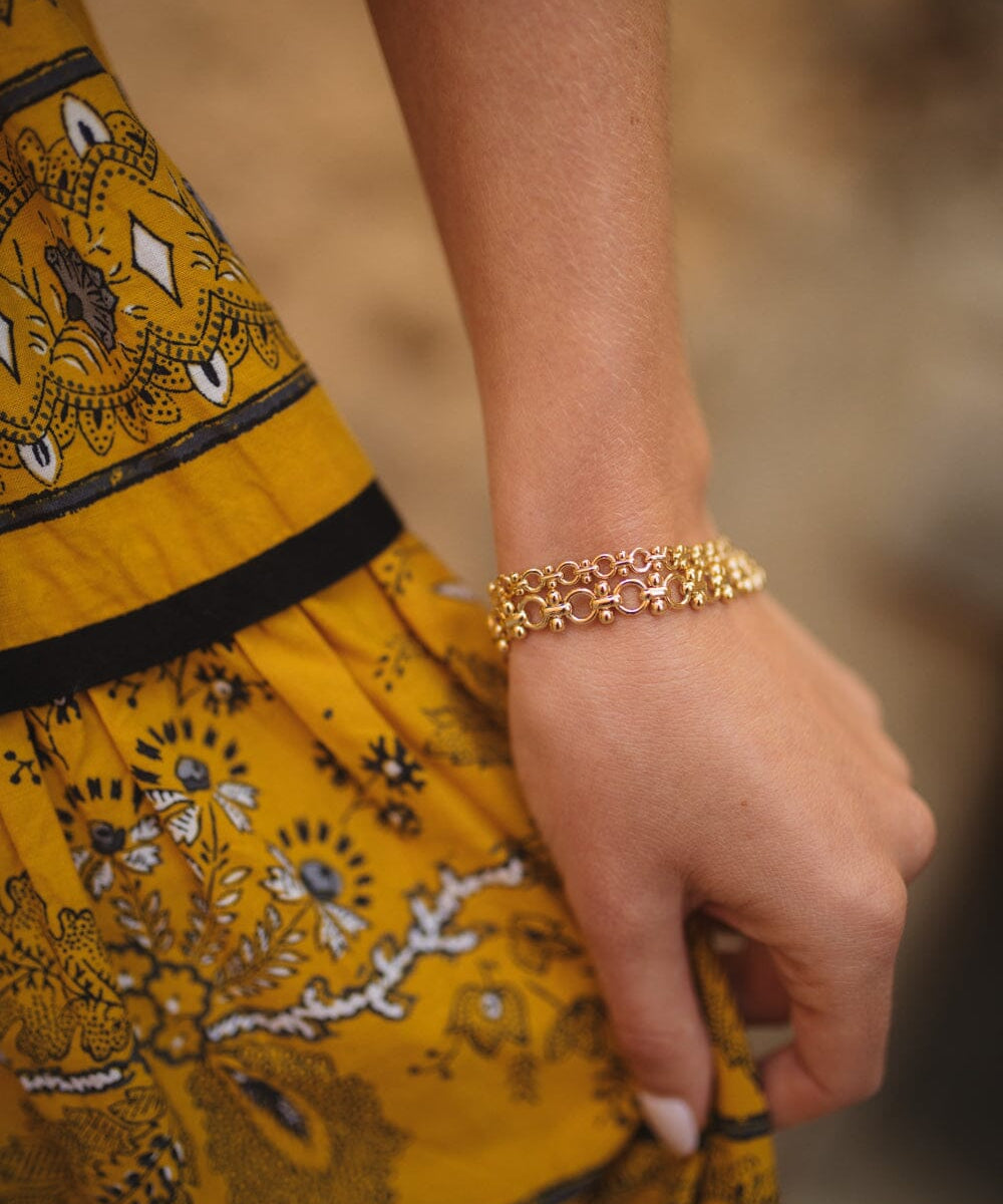 Maxi Bracelet Hébé Or Bracelets Monsieur Simone