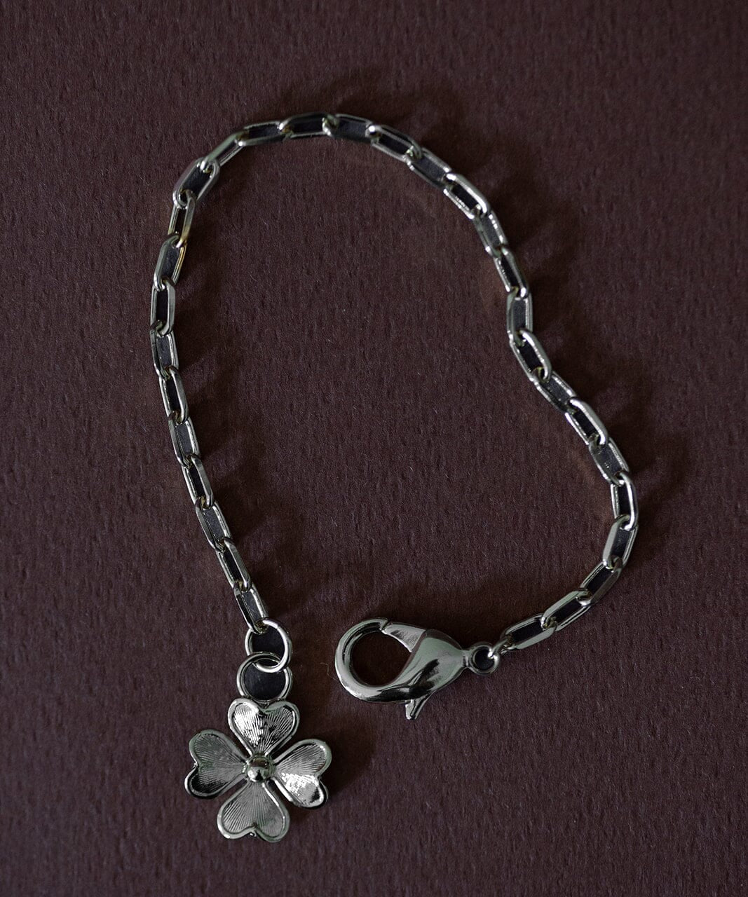 Maxi Bracelet Léon Argent Trèfle Bracelets Monsieur Simone