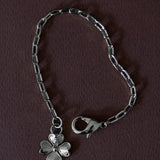 Maxi Bracelet Léon Argent Trèfle Bracelets Monsieur Simone