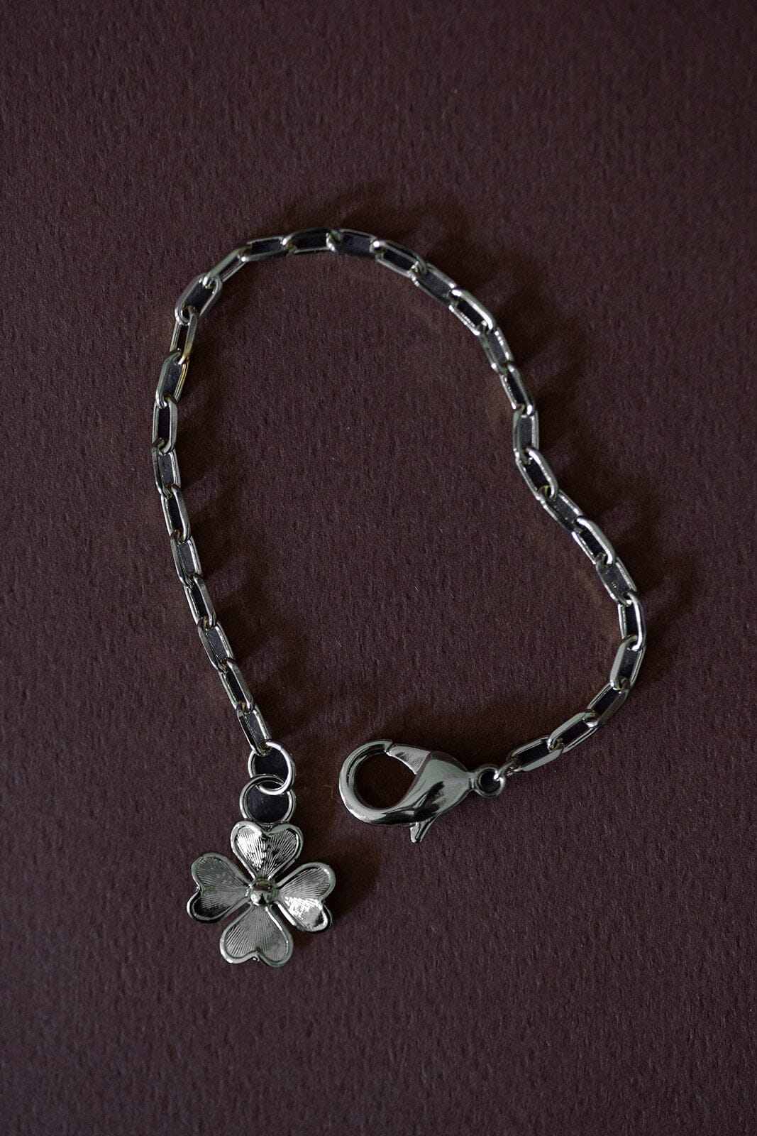 Maxi Bracelet Léon Argent Trèfle Bracelets Monsieur Simone
