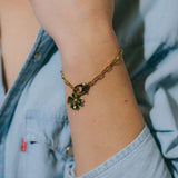 Maxi Bracelet Léon Or Trèfle Bracelets Monsieur Simone