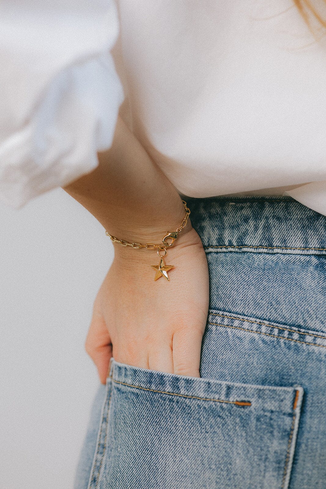 Maxi Bracelet Raoul Argent Étoile Bracelets Monsieur Simone