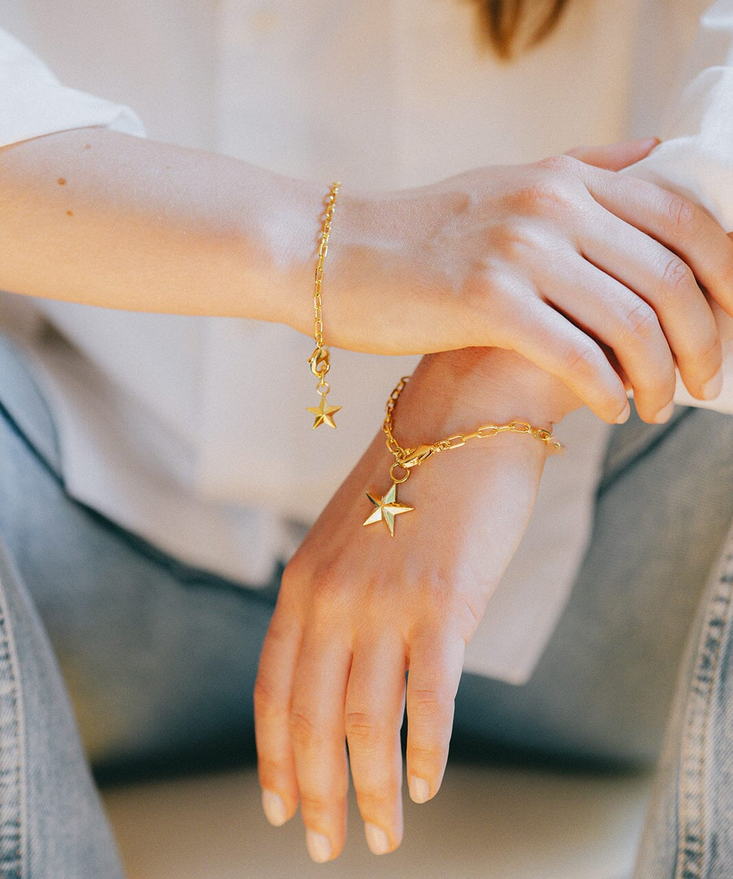 Maxi Bracelet Raoul Or Étoile Bracelets Monsieur Simone
