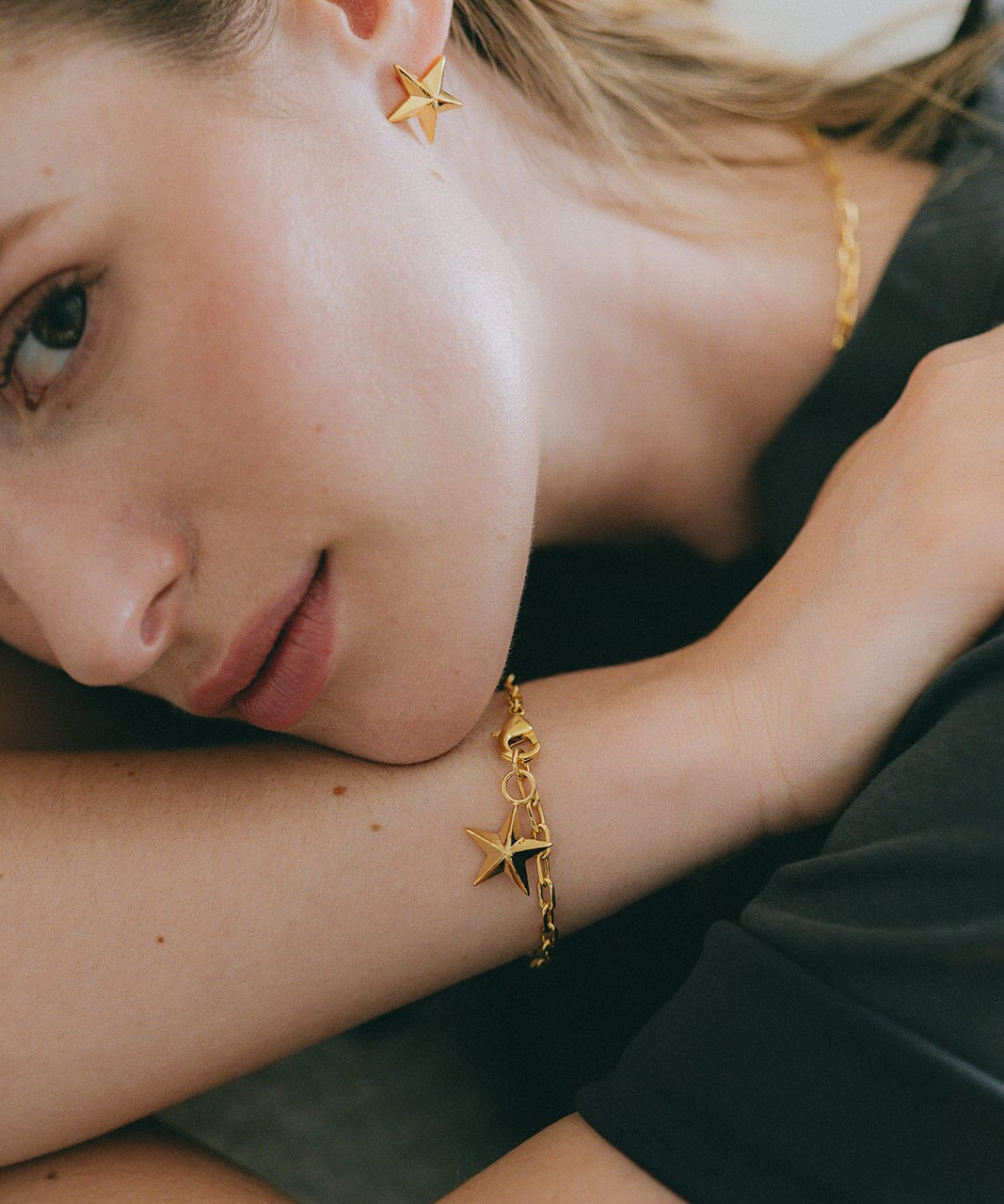 Maxi Bracelet Raoul Or Étoile Bracelets Monsieur Simone