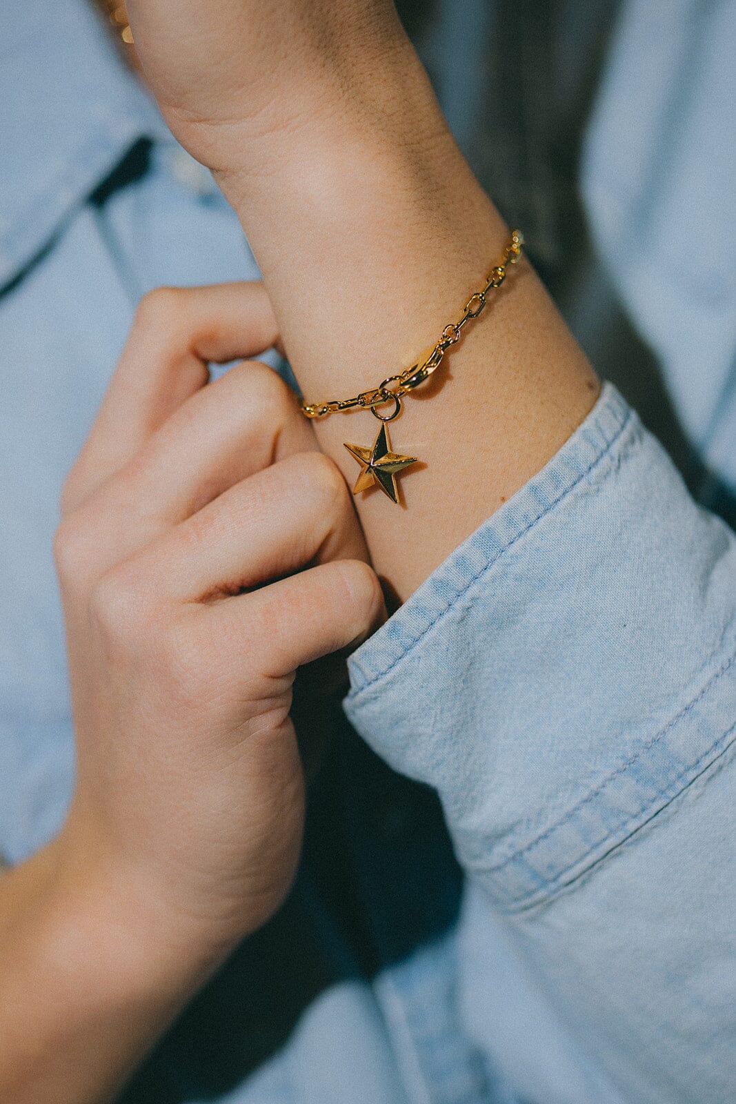 Maxi Bracelet Raoul Or Étoile Bracelets Monsieur Simone