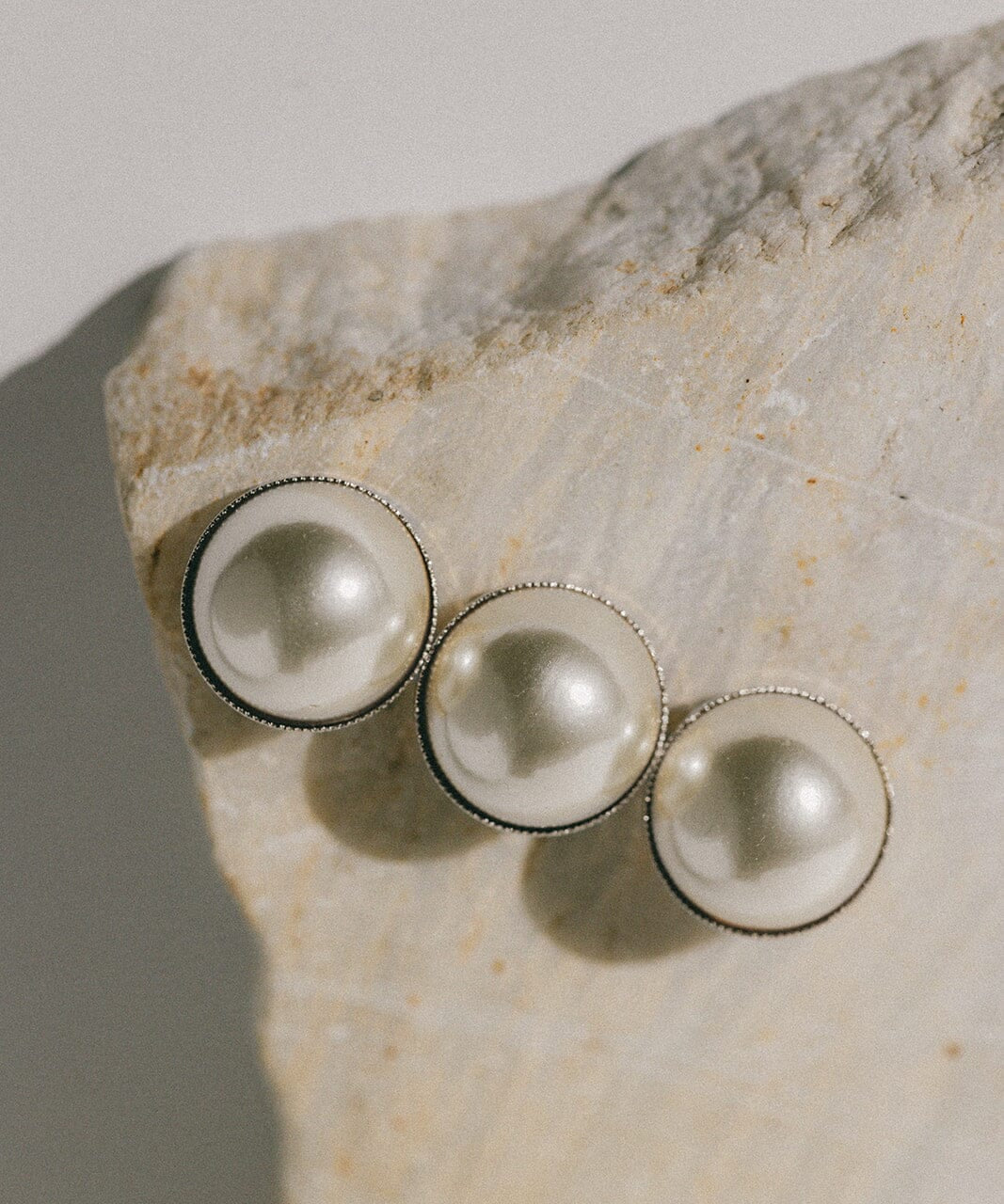 Maxi Broche Nélya Argent Perles Accessoires Monsieur Simone