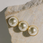 Maxi Broche Nélya Or Perles Accessoires Monsieur Simone