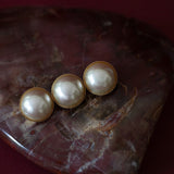 Maxi Broche Nélya Or Perles Accessoires Monsieur Simone