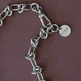 Maxi Collier Athéna Argent Colliers Monsieur Simone