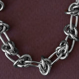 Maxi Collier Athéna Argent Colliers Monsieur Simone