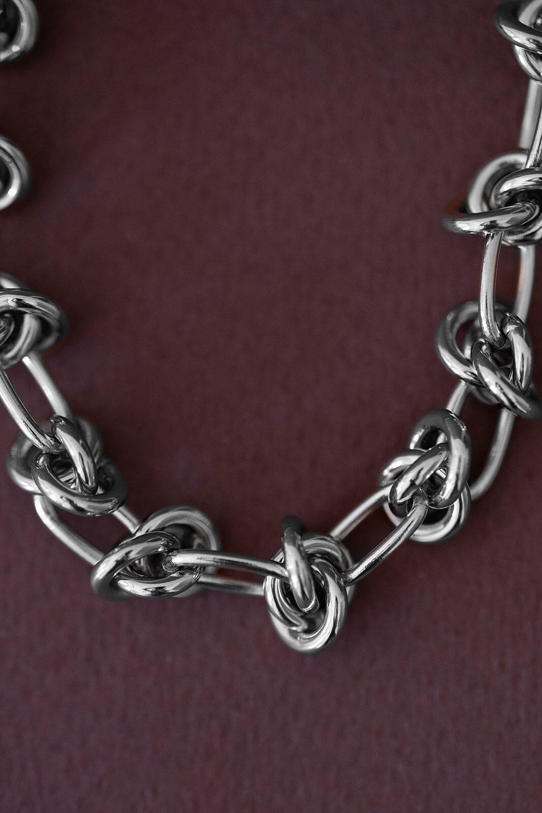 Maxi Collier Athéna Argent Colliers Monsieur Simone