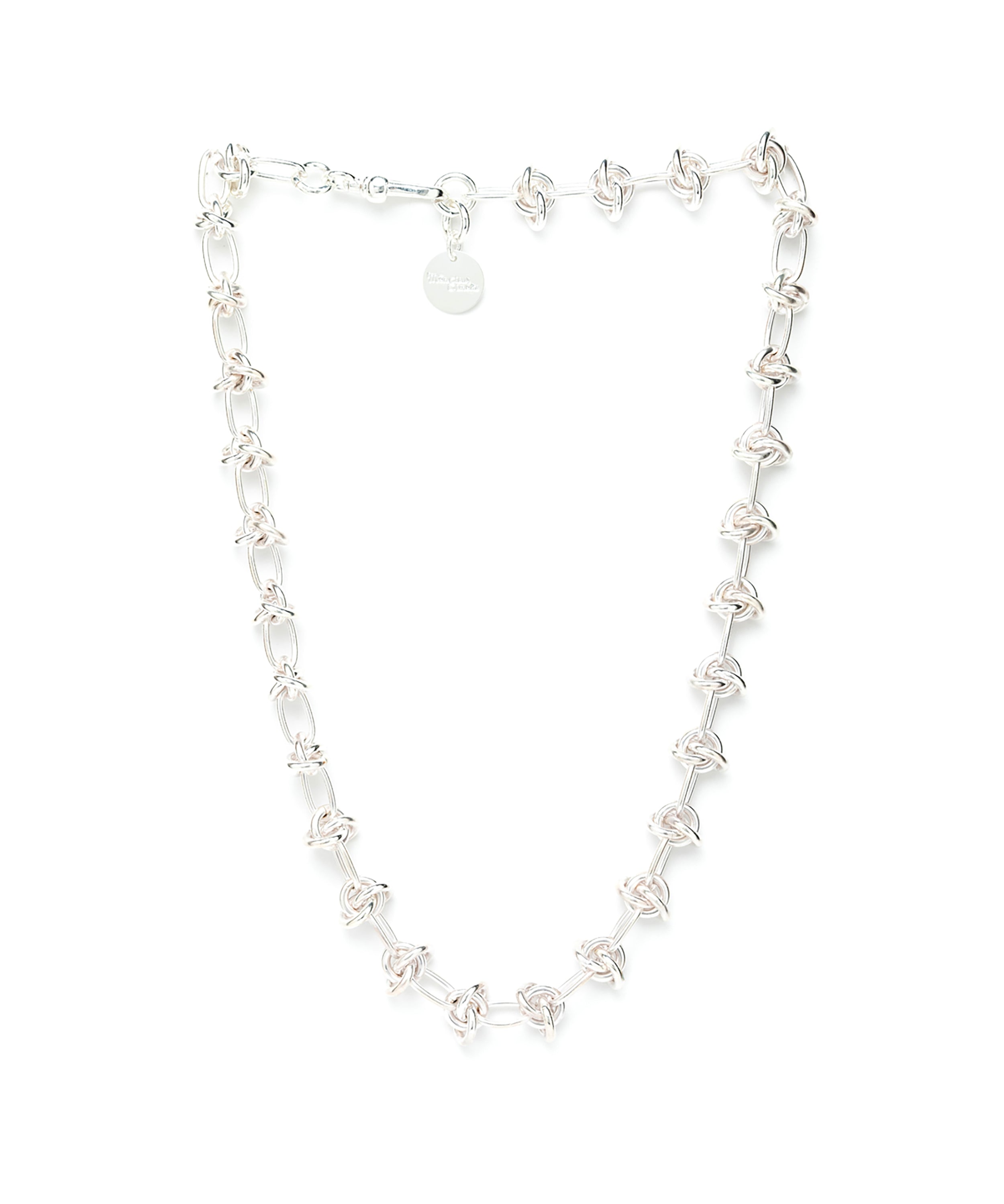 Maxi Collier Athéna Argent Colliers Monsieur Simone
