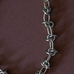 Maxi Collier Athéna Argent Colliers Monsieur Simone
