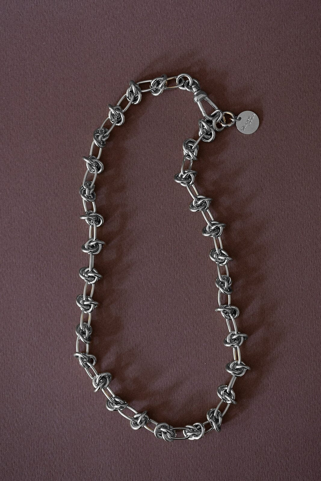 Maxi Collier Athéna Argent Colliers Monsieur Simone