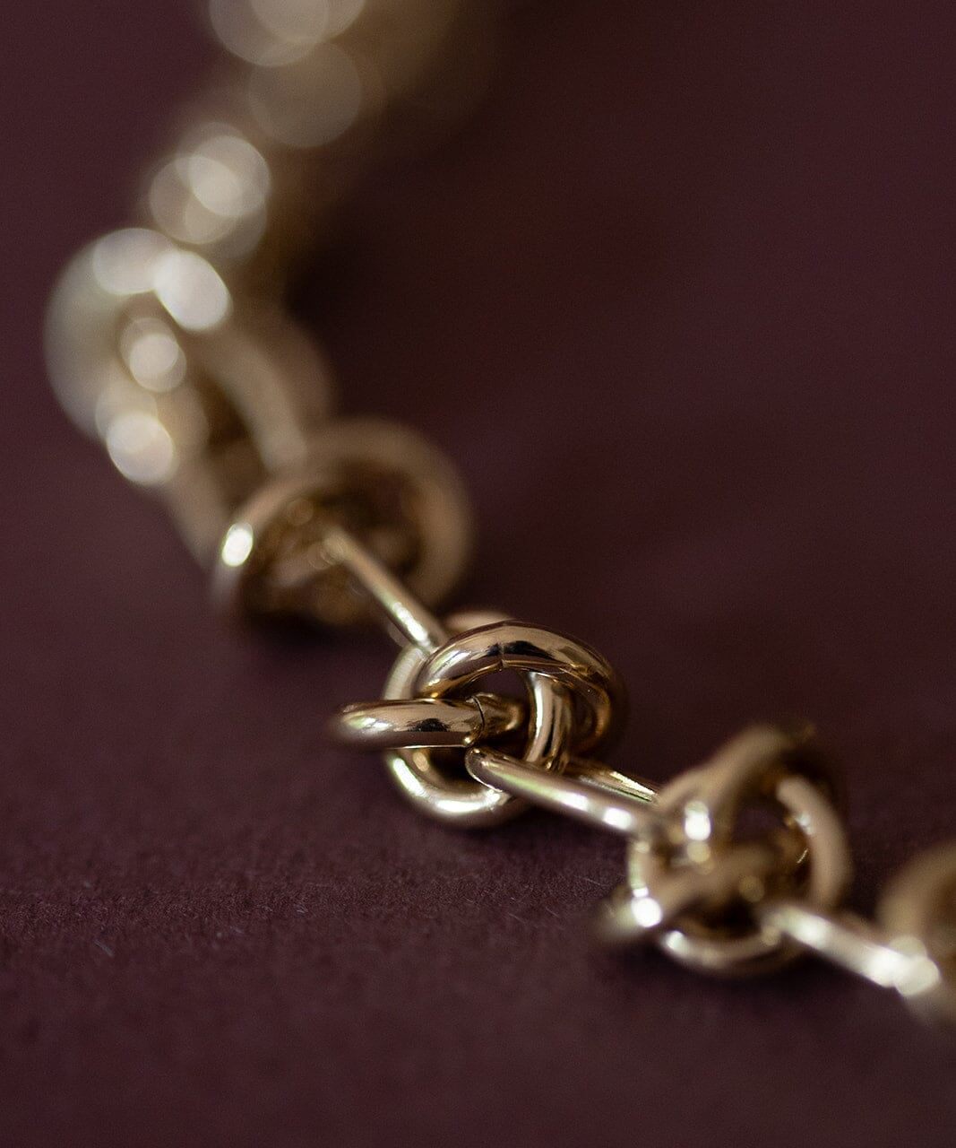 Maxi Collier Athéna Or Colliers Monsieur Simone