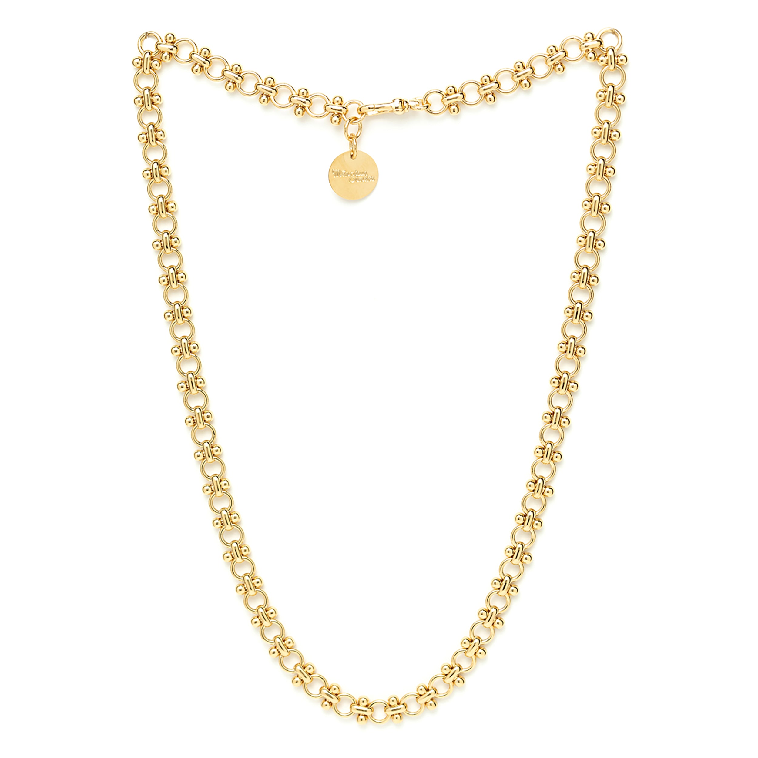 Maxi Collier Athéna Or Colliers Monsieur Simone