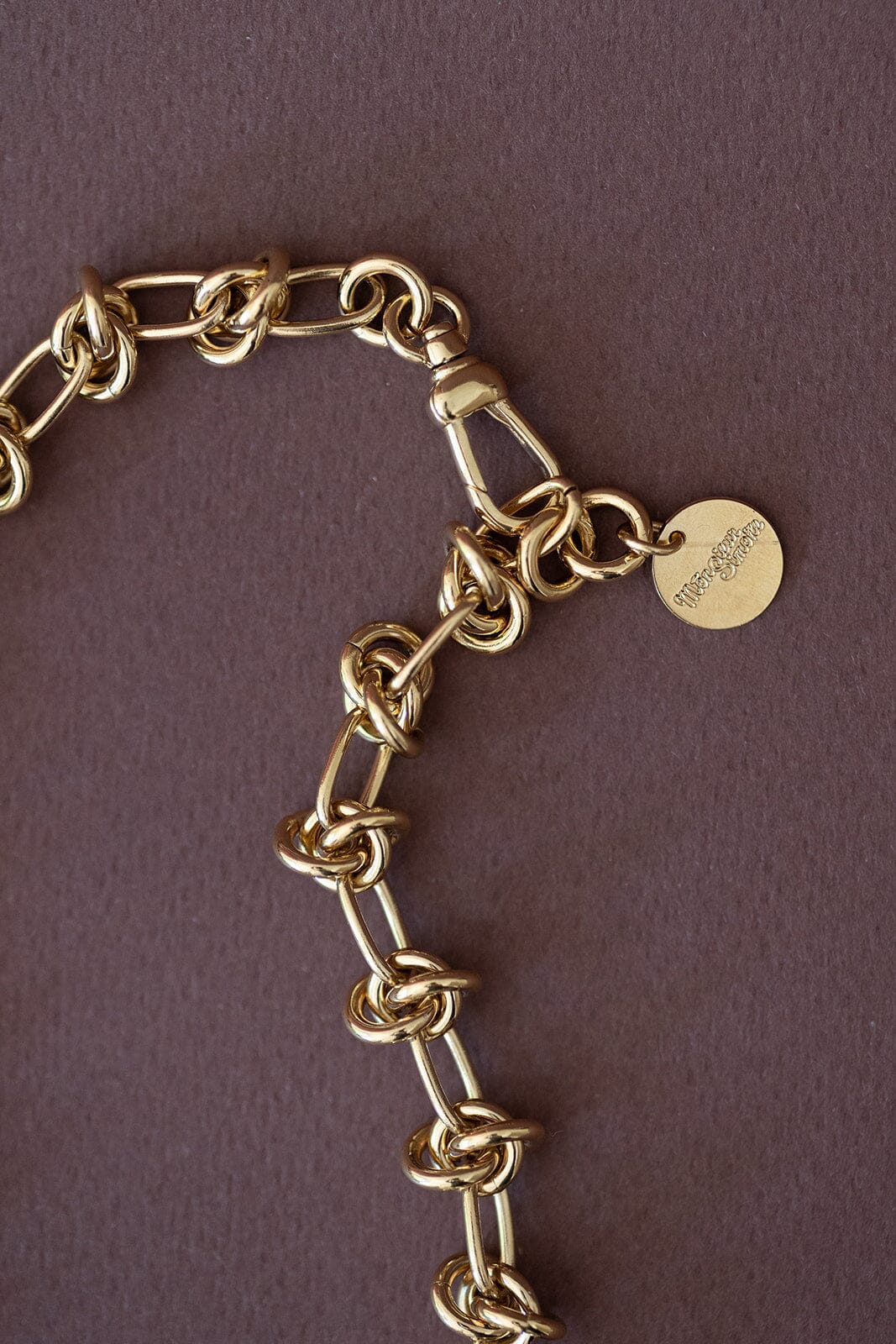 Maxi Collier Athéna Or Colliers Monsieur Simone