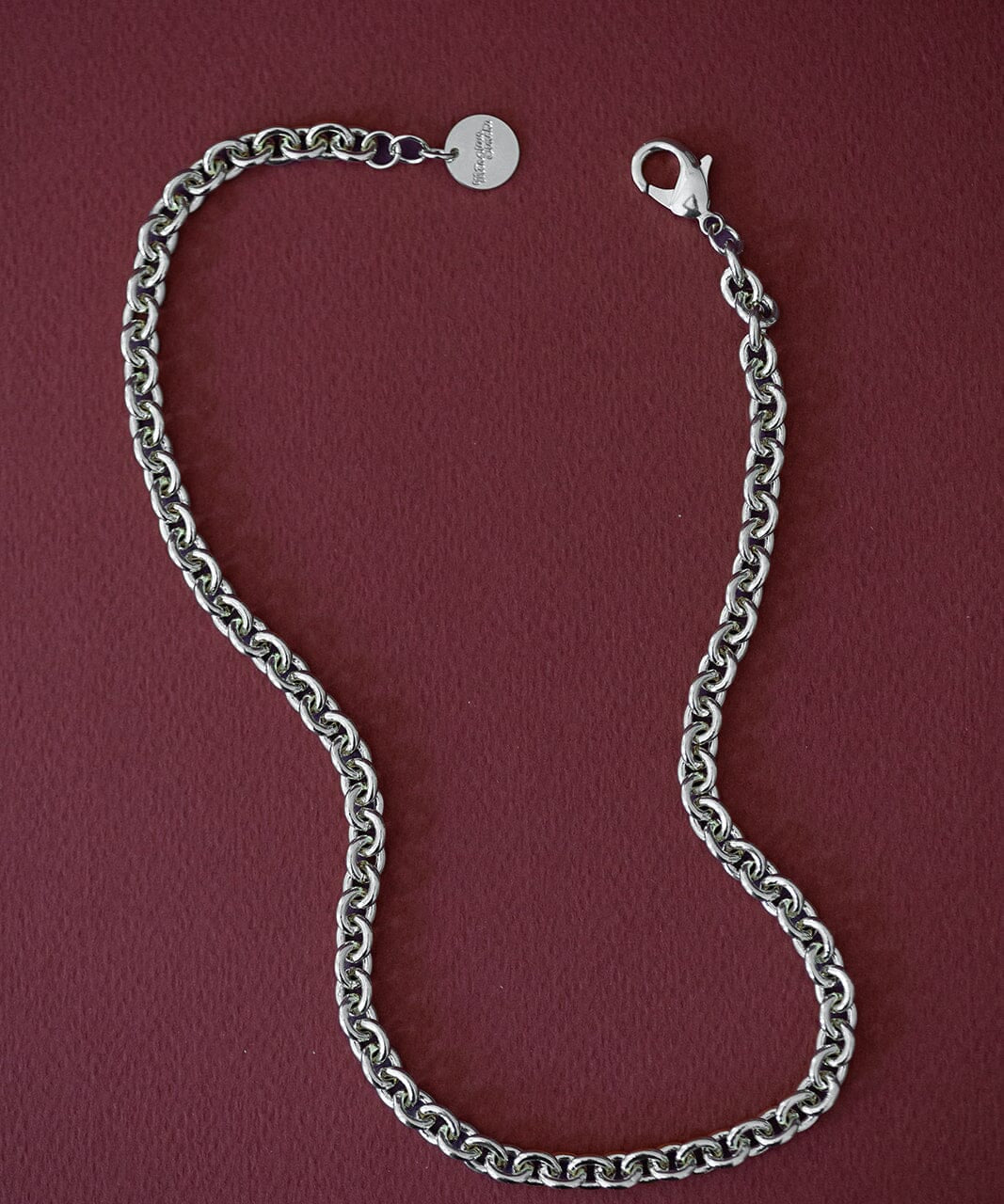 Maxi Collier Gaston Argent Colliers Monsieur Simone