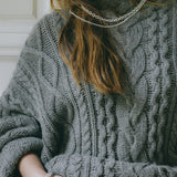 Maxi Collier Gaston Argent Colliers Monsieur Simone