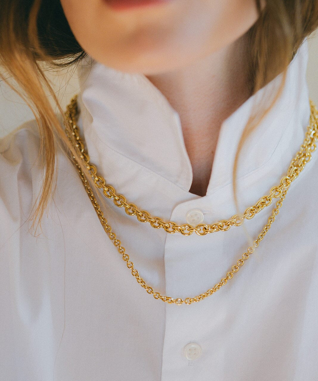 Maxi Collier Gaston Argent Colliers Monsieur Simone