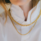 Maxi Collier Gaston Argent Colliers Monsieur Simone