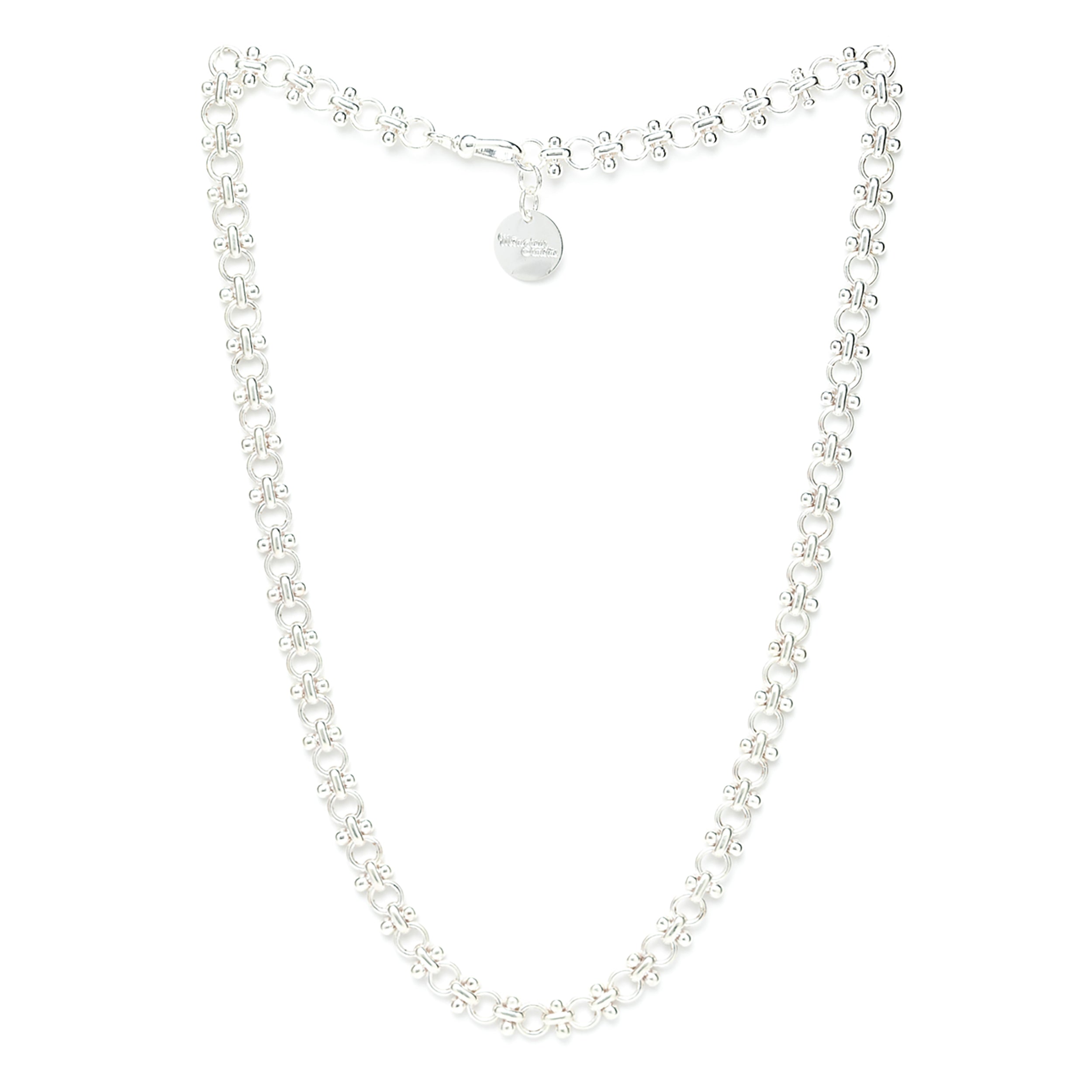 Maxi Collier Hébé Argent Colliers Monsieur Simone