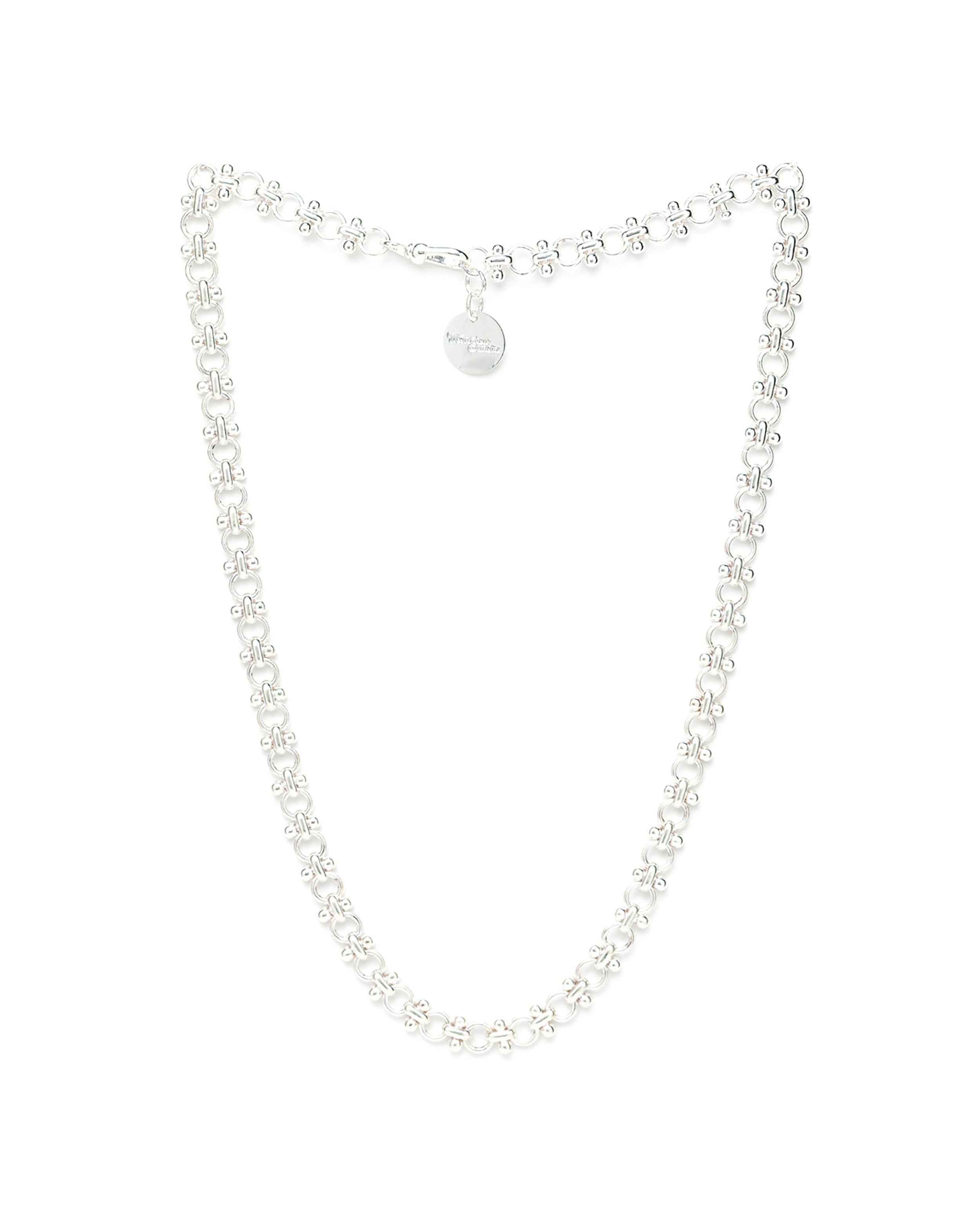 Maxi Collier Hébé Argent Colliers Monsieur Simone