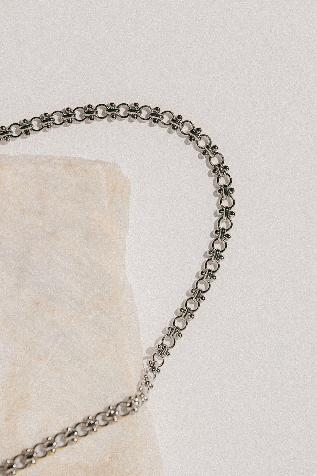 Maxi Collier Hébé Argent Colliers Monsieur Simone