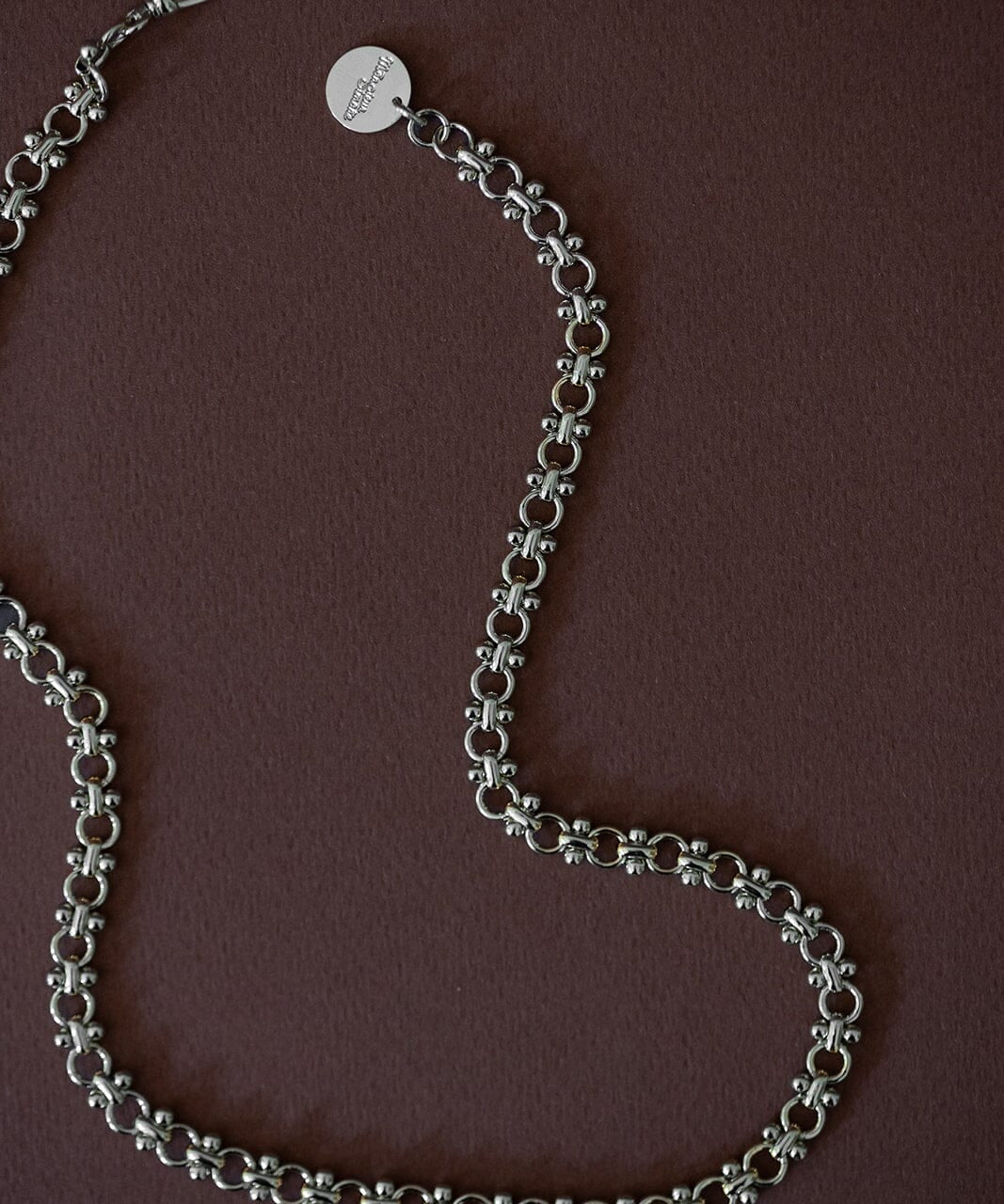Maxi Collier Hébé Argent Colliers Monsieur Simone