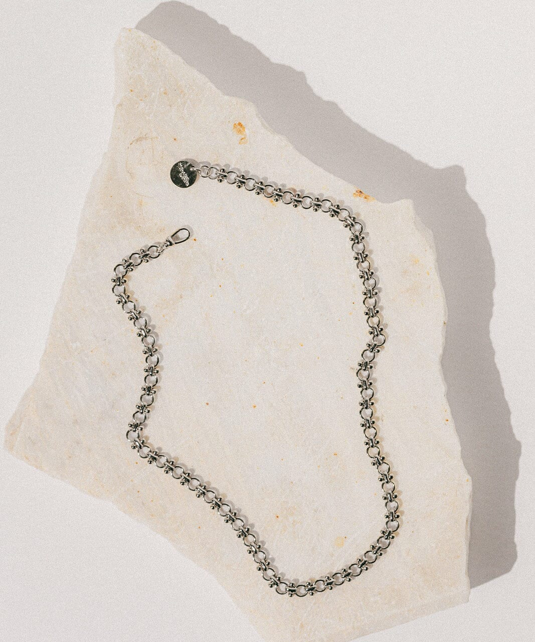 Maxi Collier Hébé Argent Colliers Monsieur Simone