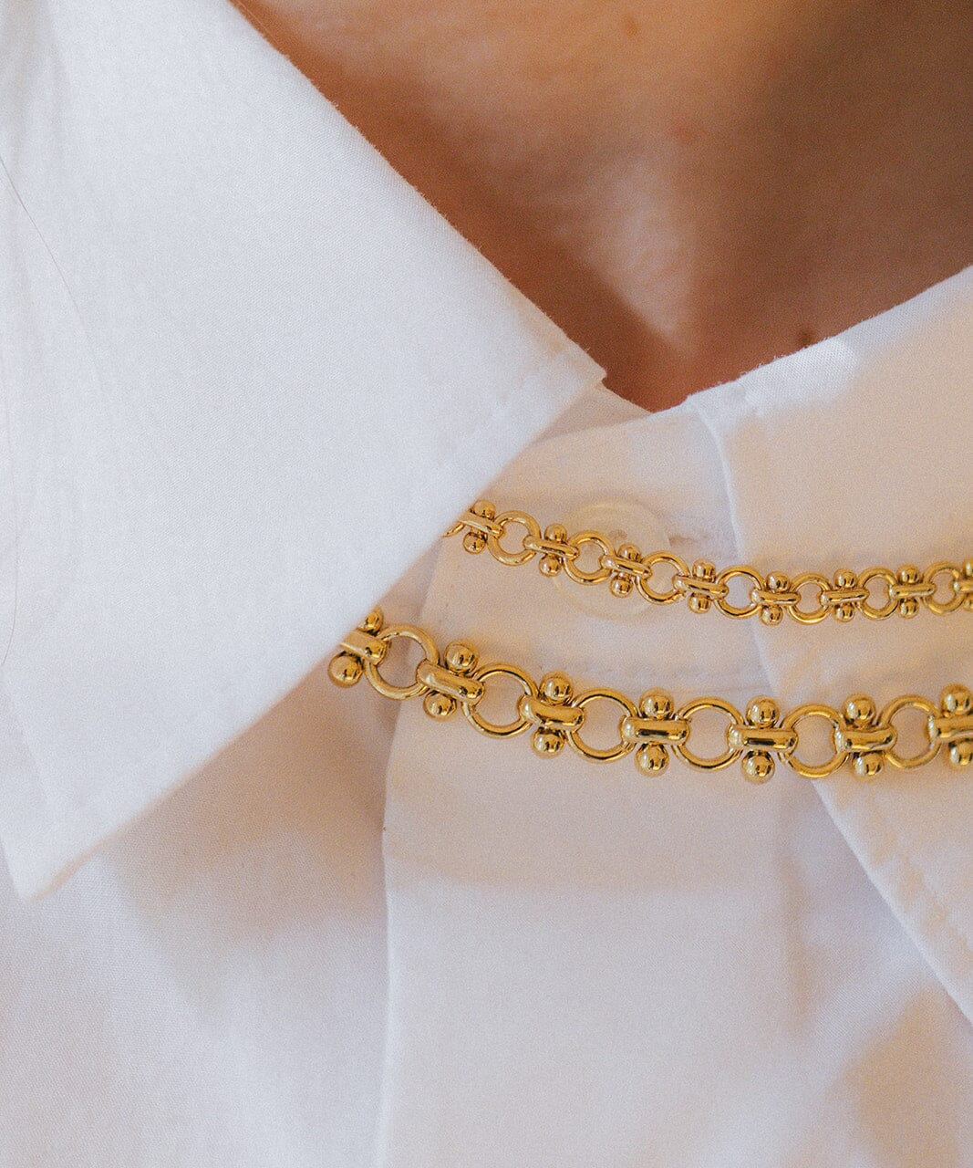 Maxi Collier Hébé Argent Colliers Monsieur Simone