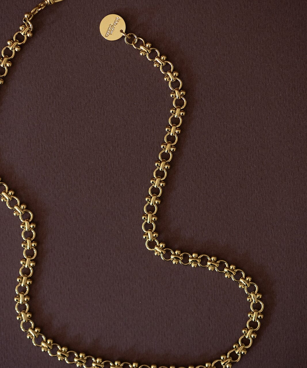 Maxi Collier Hébé Or Colliers Monsieur Simone
