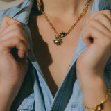 Maxi Collier Léon Argent Trèfle Colliers Monsieur Simone