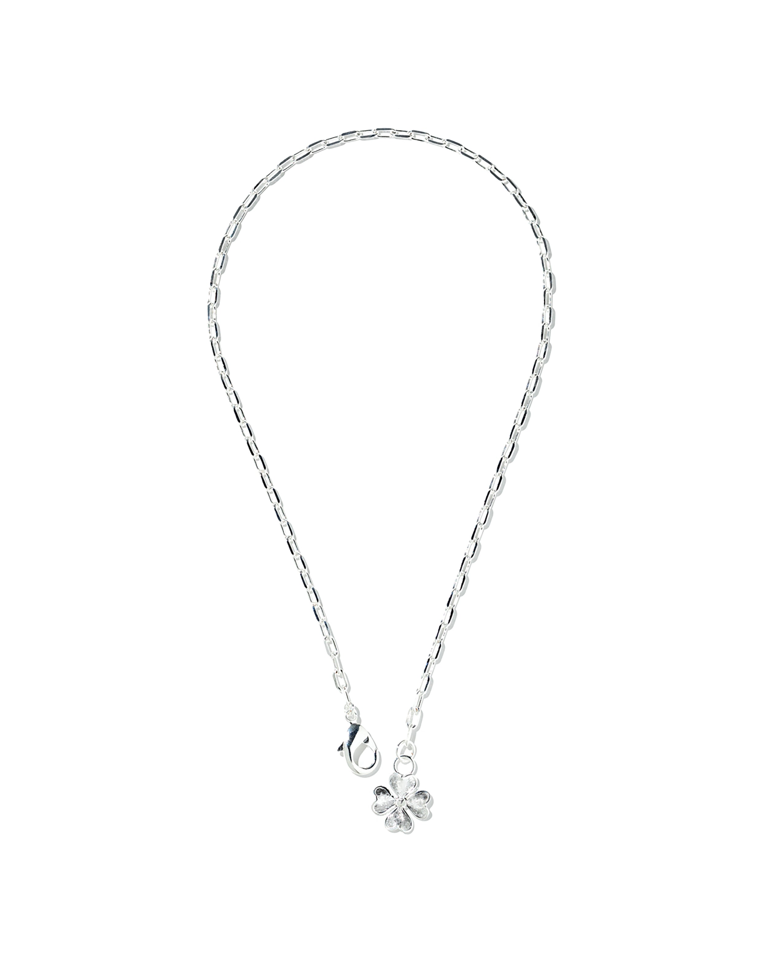 Maxi Collier Léon Argent Trèfle Colliers Monsieur Simone