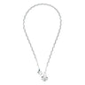 Maxi Collier Léon Argent Trèfle Colliers Monsieur Simone