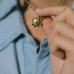 Maxi Collier Léon Argent Trèfle Colliers Monsieur Simone