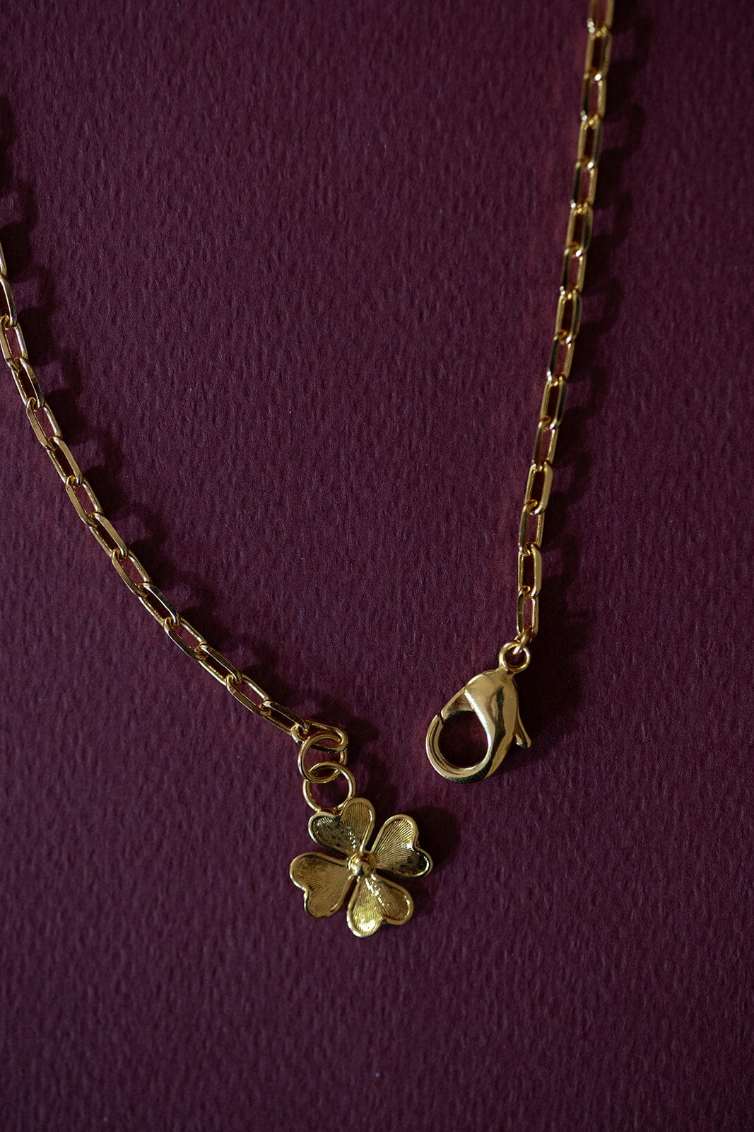 Maxi Collier Léon Or Trèfle Colliers Monsieur Simone