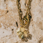 Maxi Collier Léon Or Trèfle Colliers Monsieur Simone