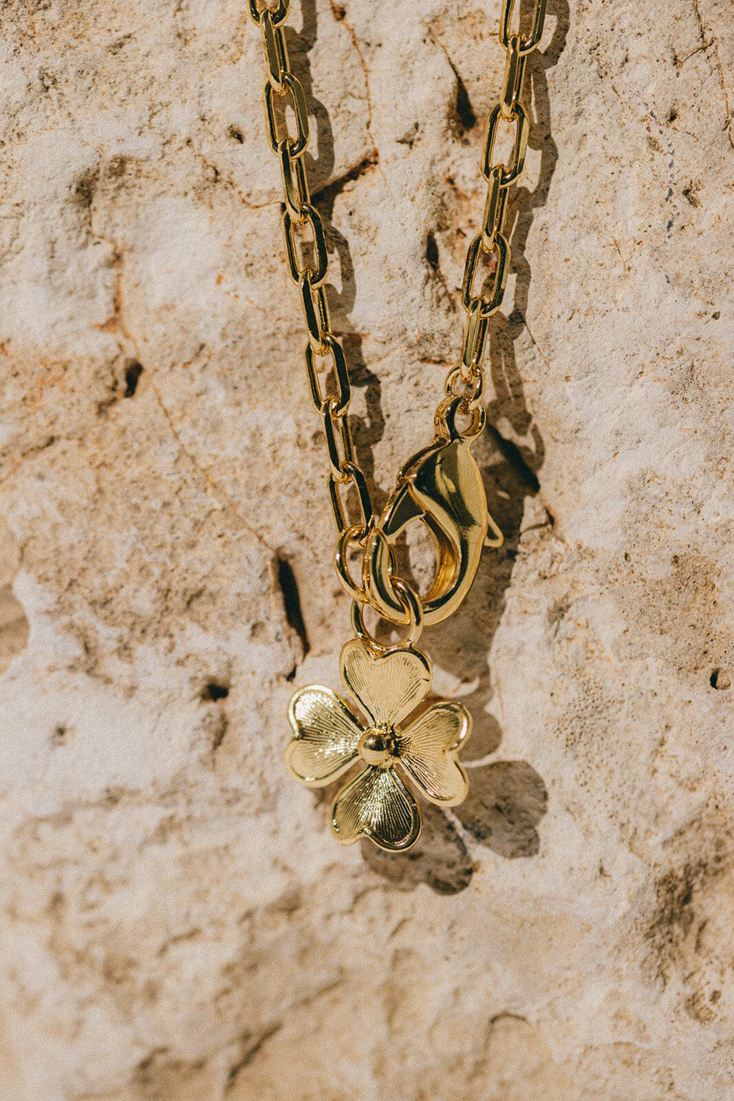 Maxi Collier Léon Or Trèfle Colliers Monsieur Simone