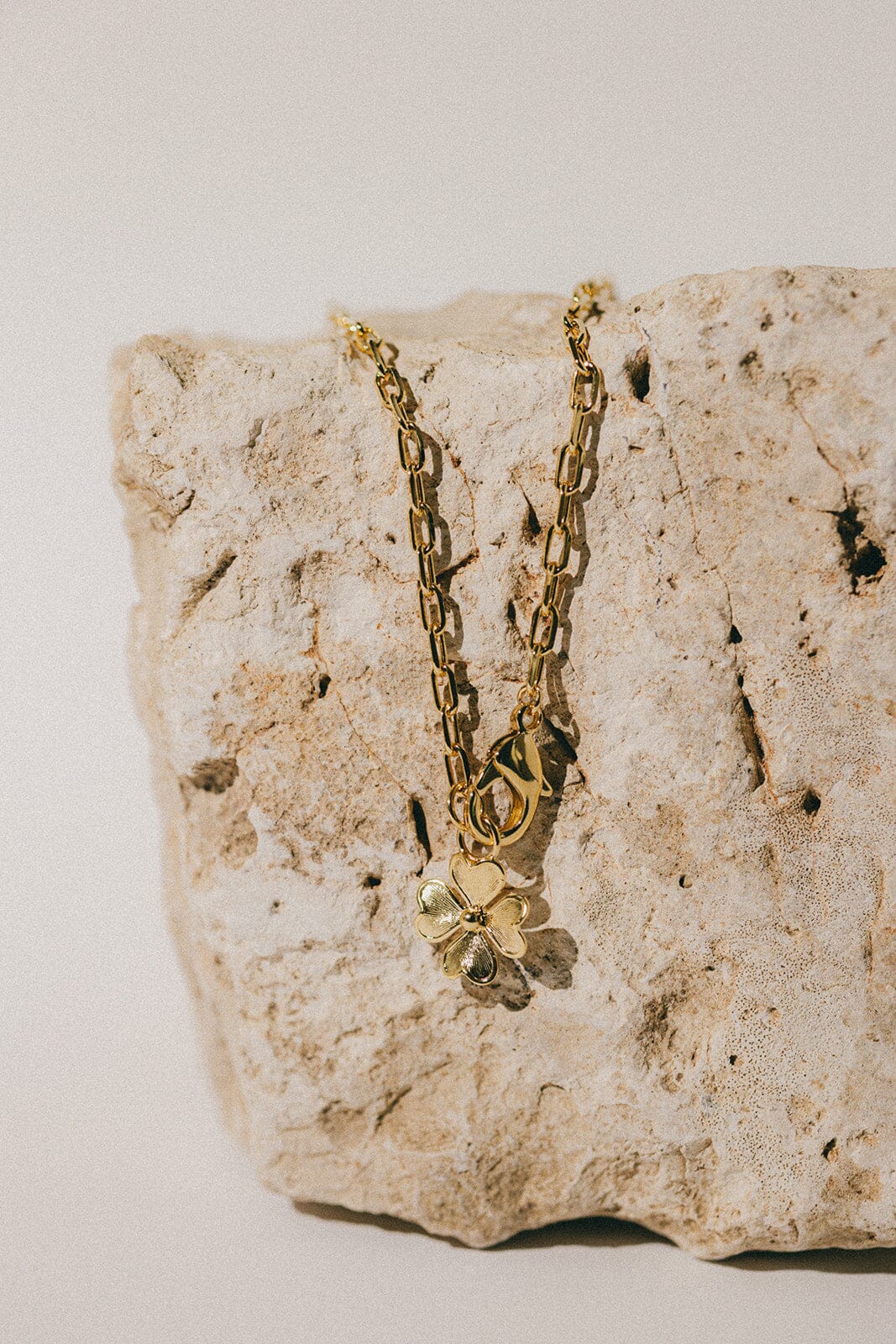 Maxi Collier Léon Or Trèfle Colliers Monsieur Simone